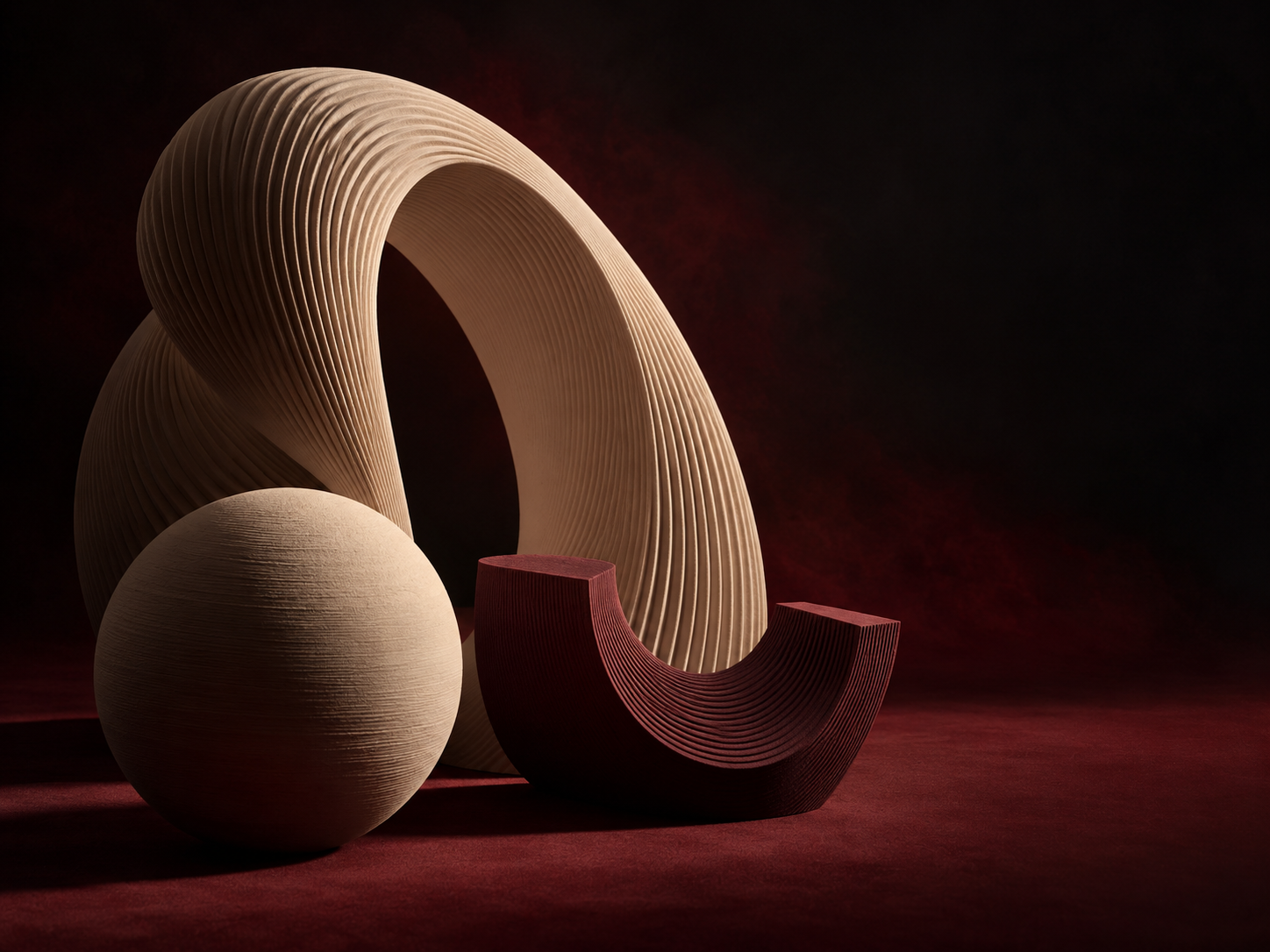 Megys Studio soyut form görseli